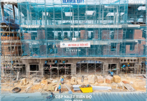 Tiến Độ Xây Dựng Nhà Phố Liền Kề Casa Townhouse Sun Blanca City Vũng Tàu – 09/09/2025